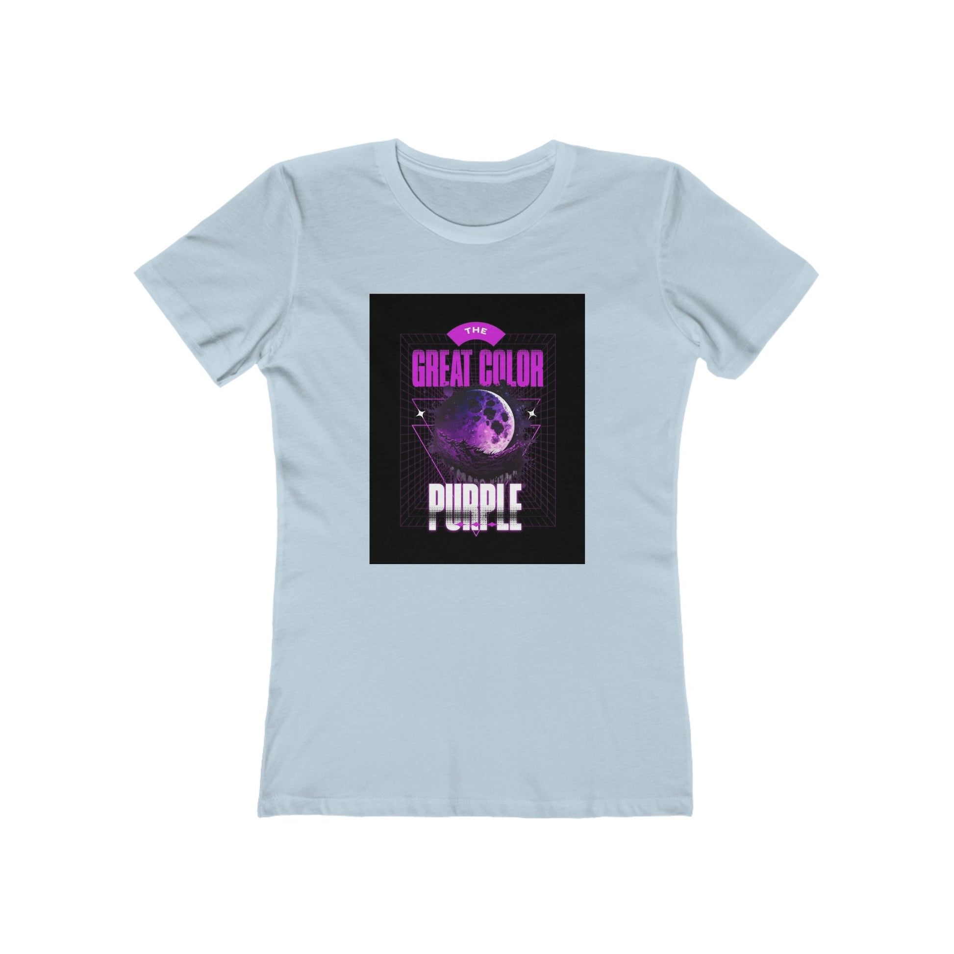 The Great Color Purple Women's Boyfriend Tee - Casual Graphic T-Shirt