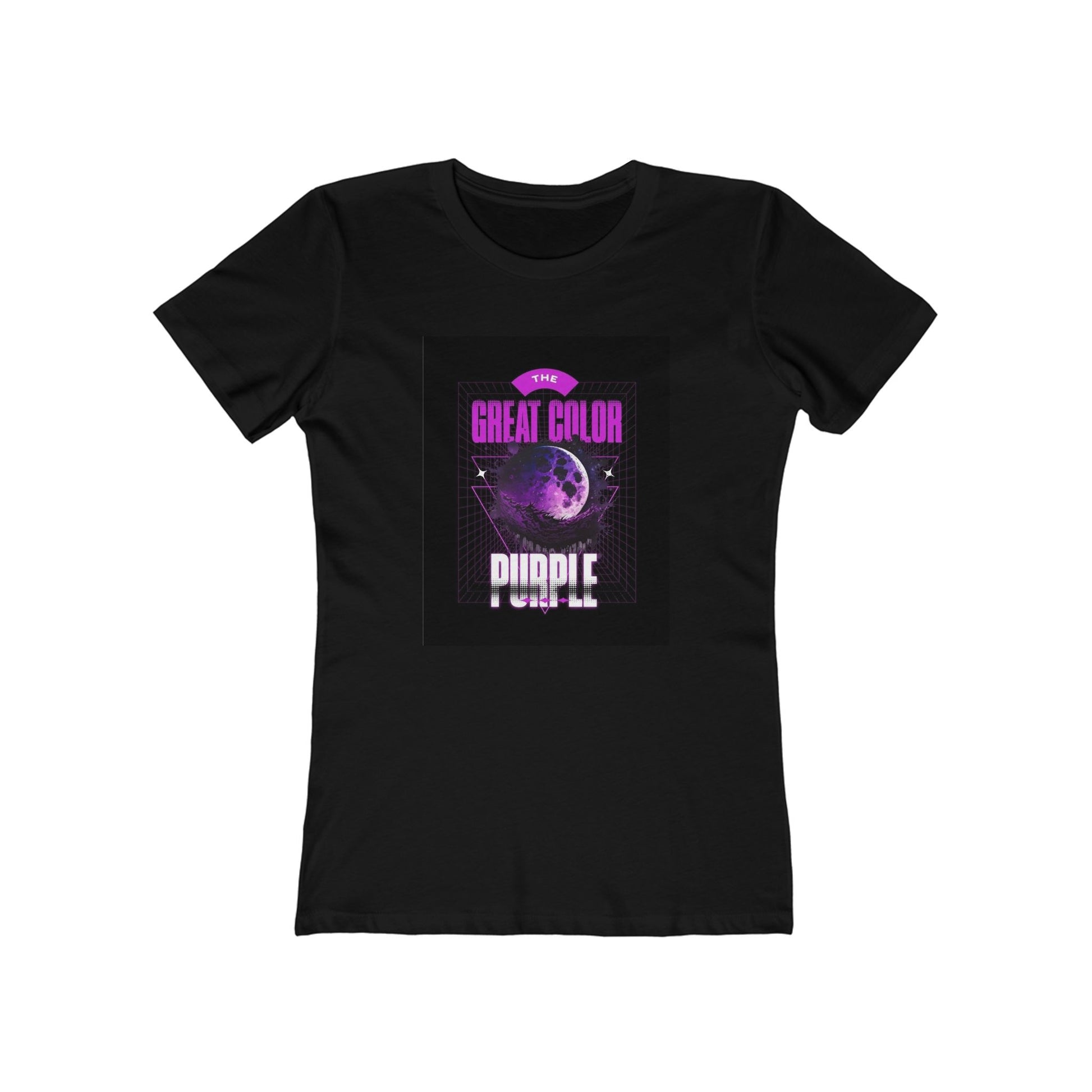 The Great Color Purple Women's Boyfriend Tee - Casual Graphic T-Shirt