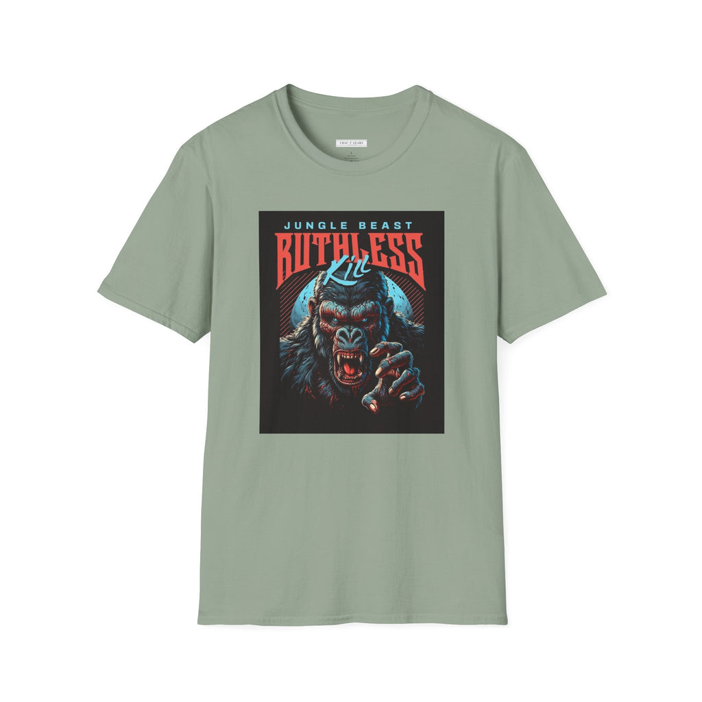 Jungle Beast Graphic T-Shirt - Ruthless Kill Design