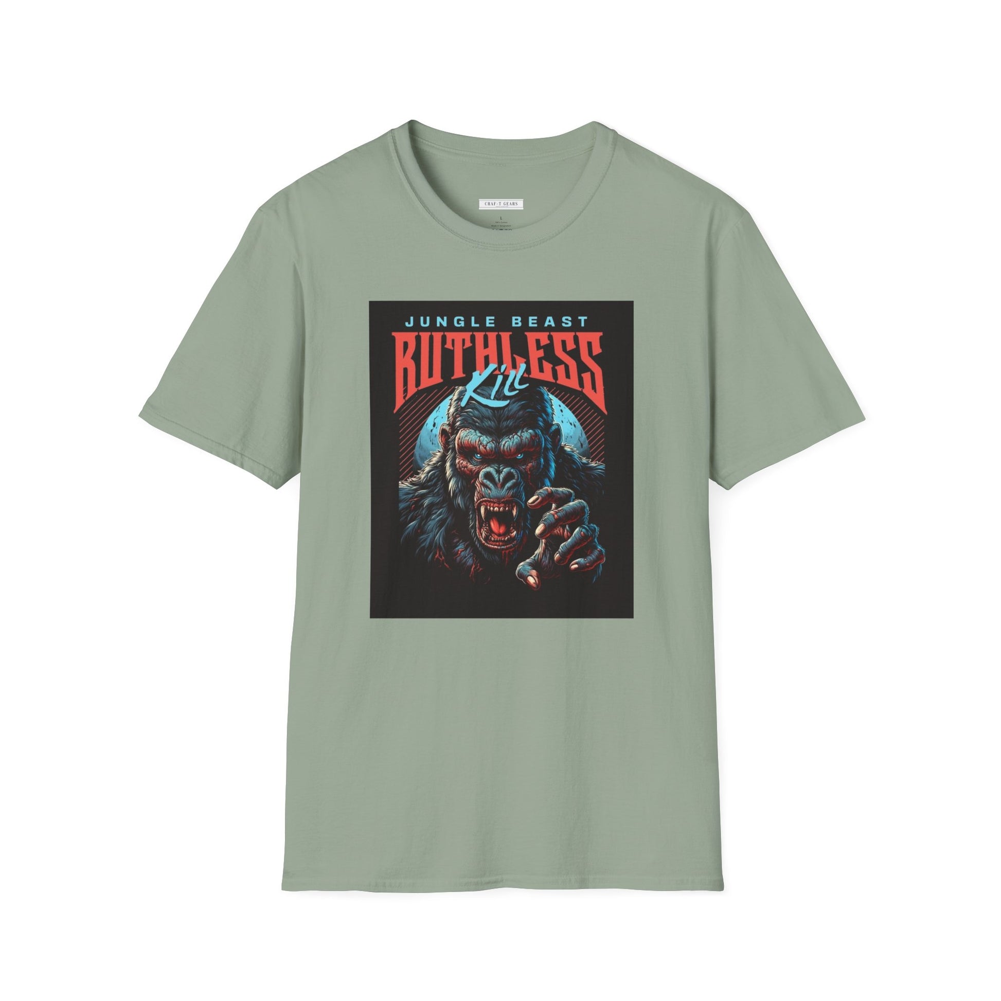 Jungle Beast Graphic T-Shirt - Ruthless Kill Design