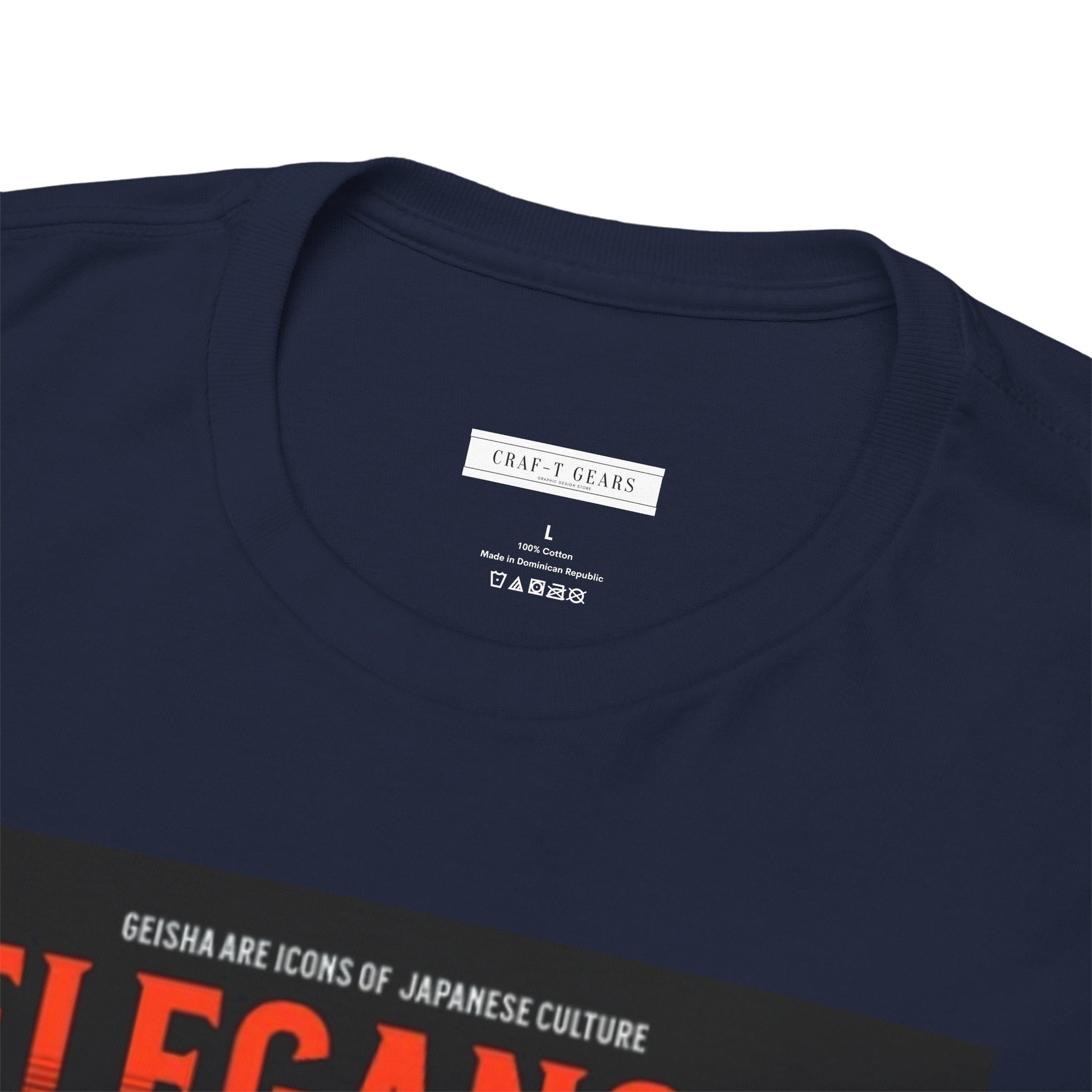 Women Heavy Cotton Tee - Japanese Elegance Graphic Shirt