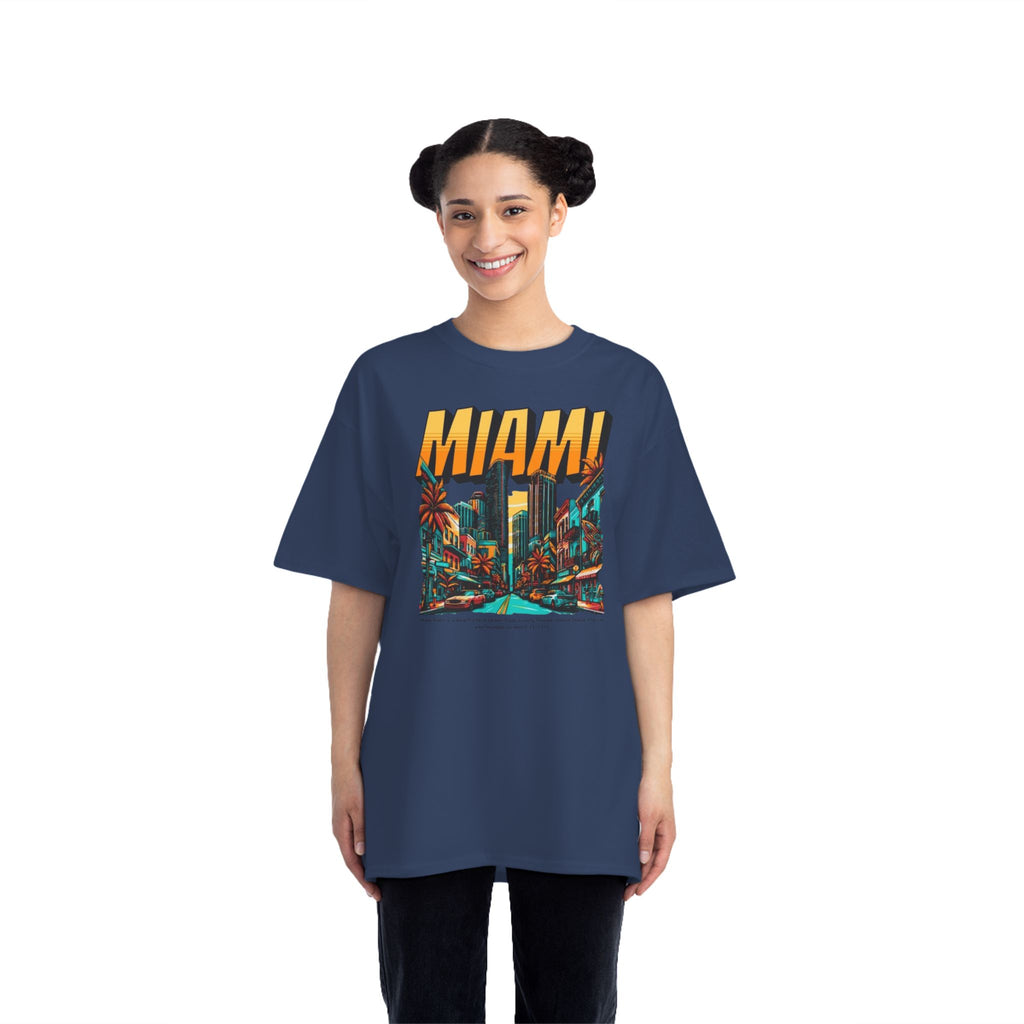 Miami Vintage Graphic T-Shirt - Perfect for Summer Adventures