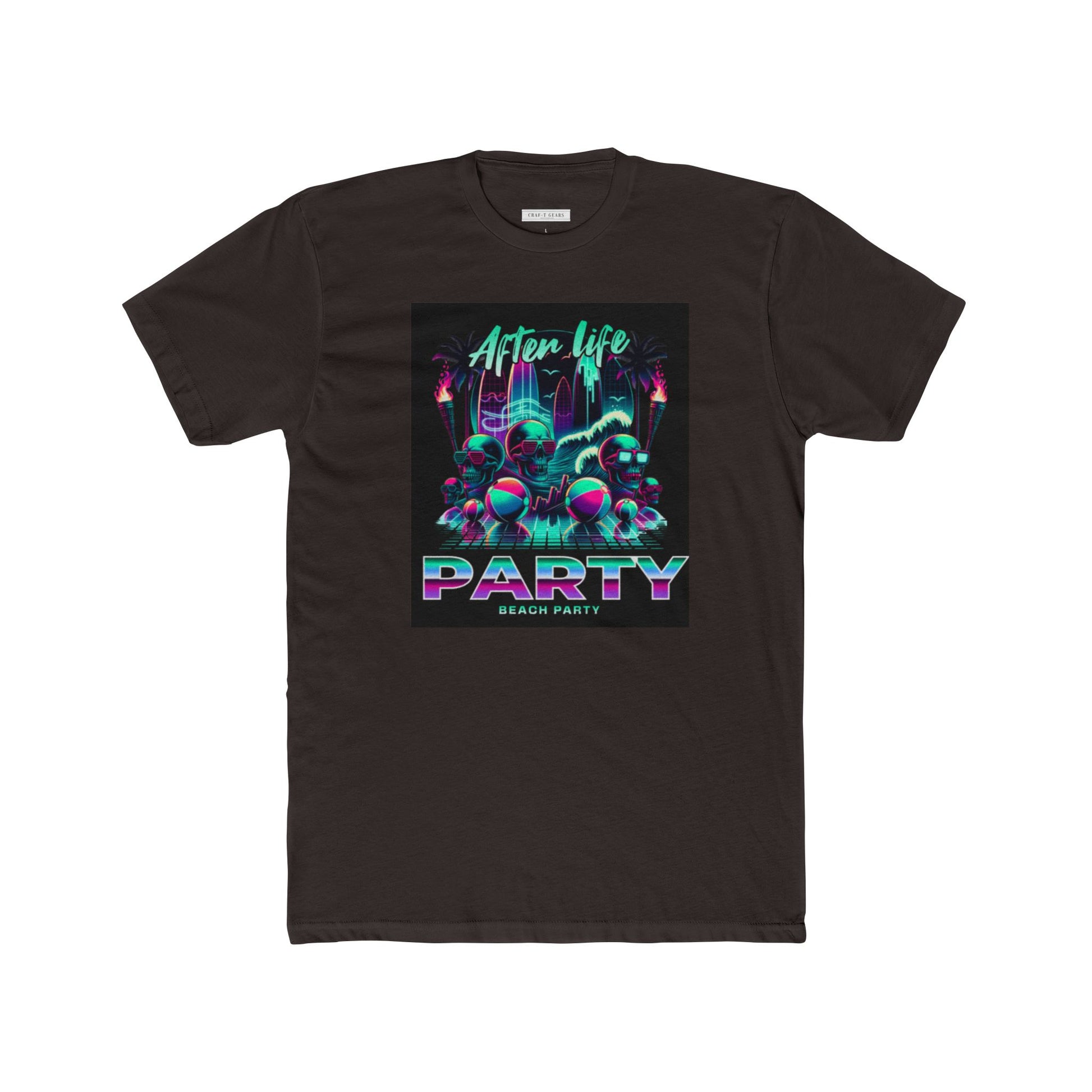After Life Party Unisex Cotton Crew Tee - Perfect for Beach Celebrations