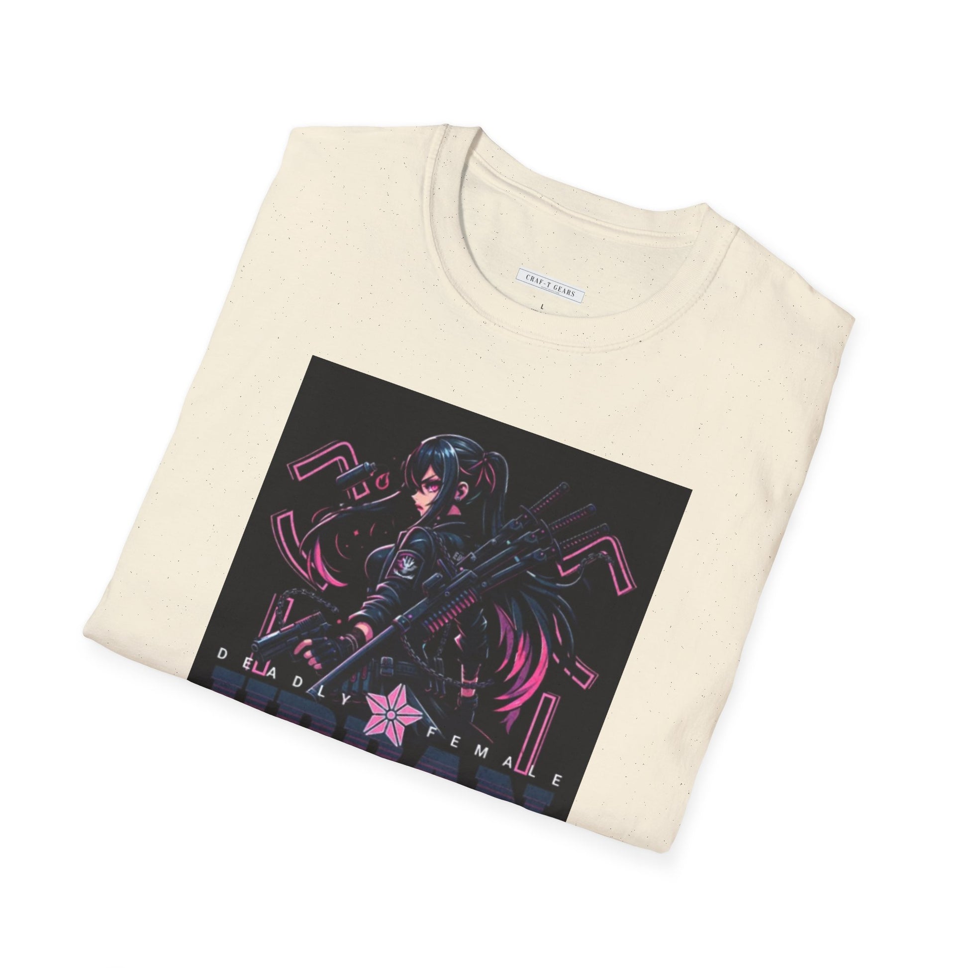 Samurai Vibe Women Softstyle T-Shirt - Perfect for Anime Lovers & Casual Wear