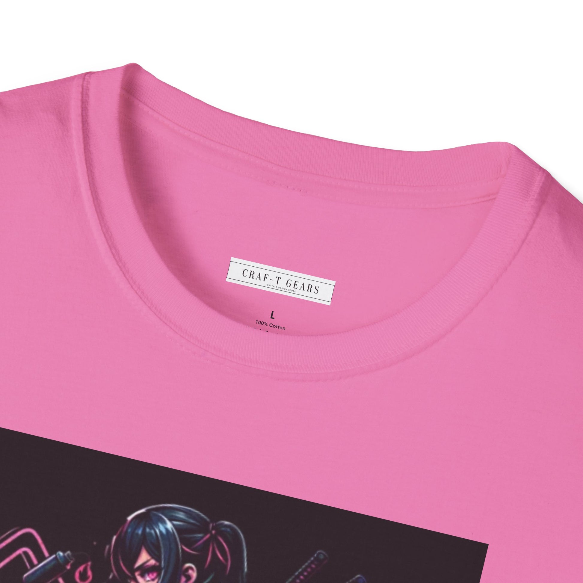 Samurai Vibe Women Softstyle T-Shirt - Perfect for Anime Lovers & Casual Wear