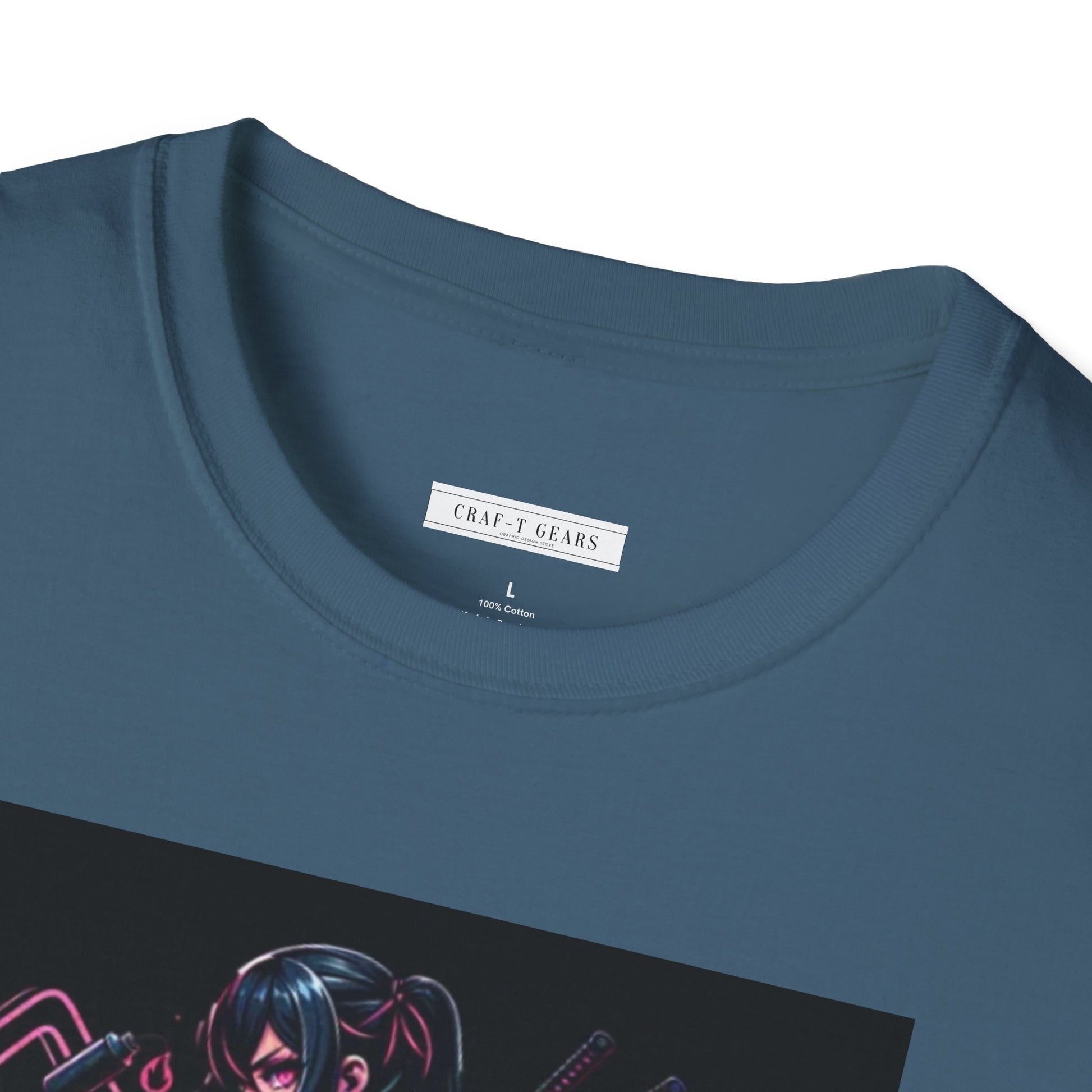 Samurai Vibe Women Softstyle T-Shirt - Perfect for Anime Lovers & Casual Wear