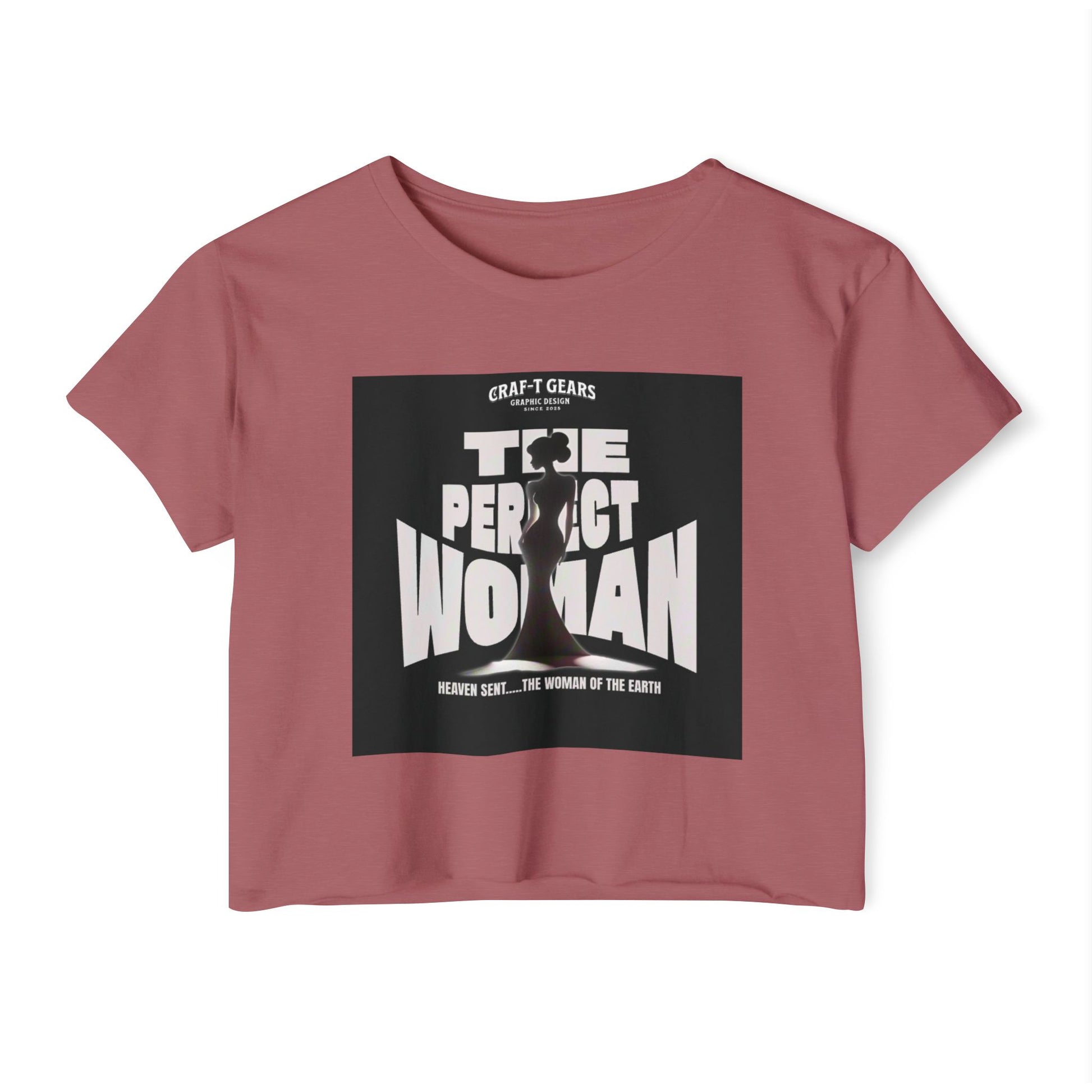 The Perfect Woman Festival Crop Top | Stylish Women's Apparel for Festivals & Celebrations