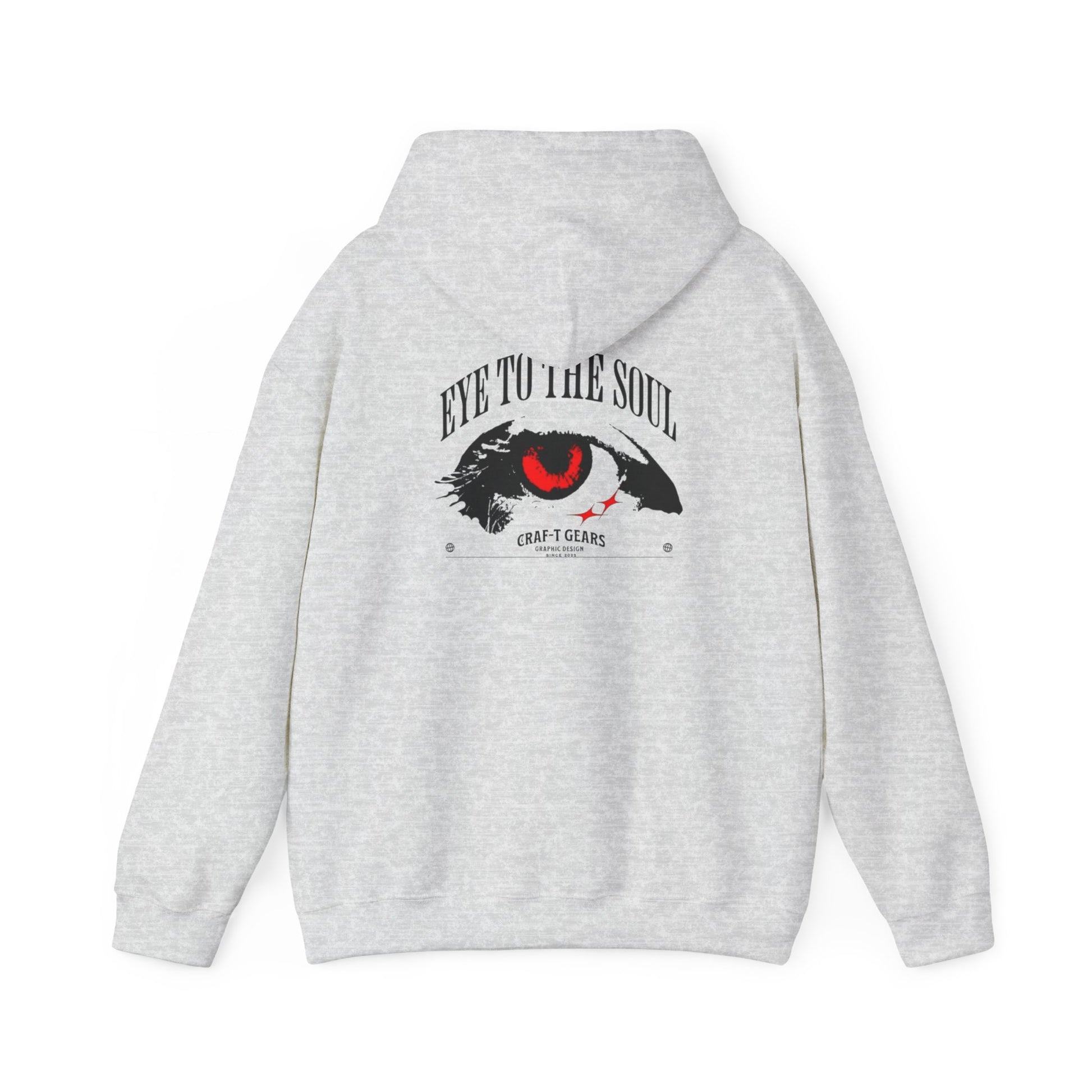 Men Heavy Blend™ Hooded Sweatshirt - 'The Eyes Tell a Story' Design
