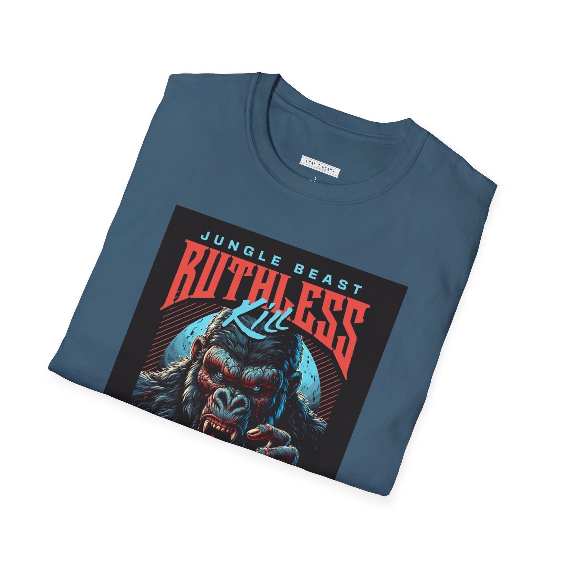 Jungle Beast Graphic T-Shirt - Ruthless Kill Design