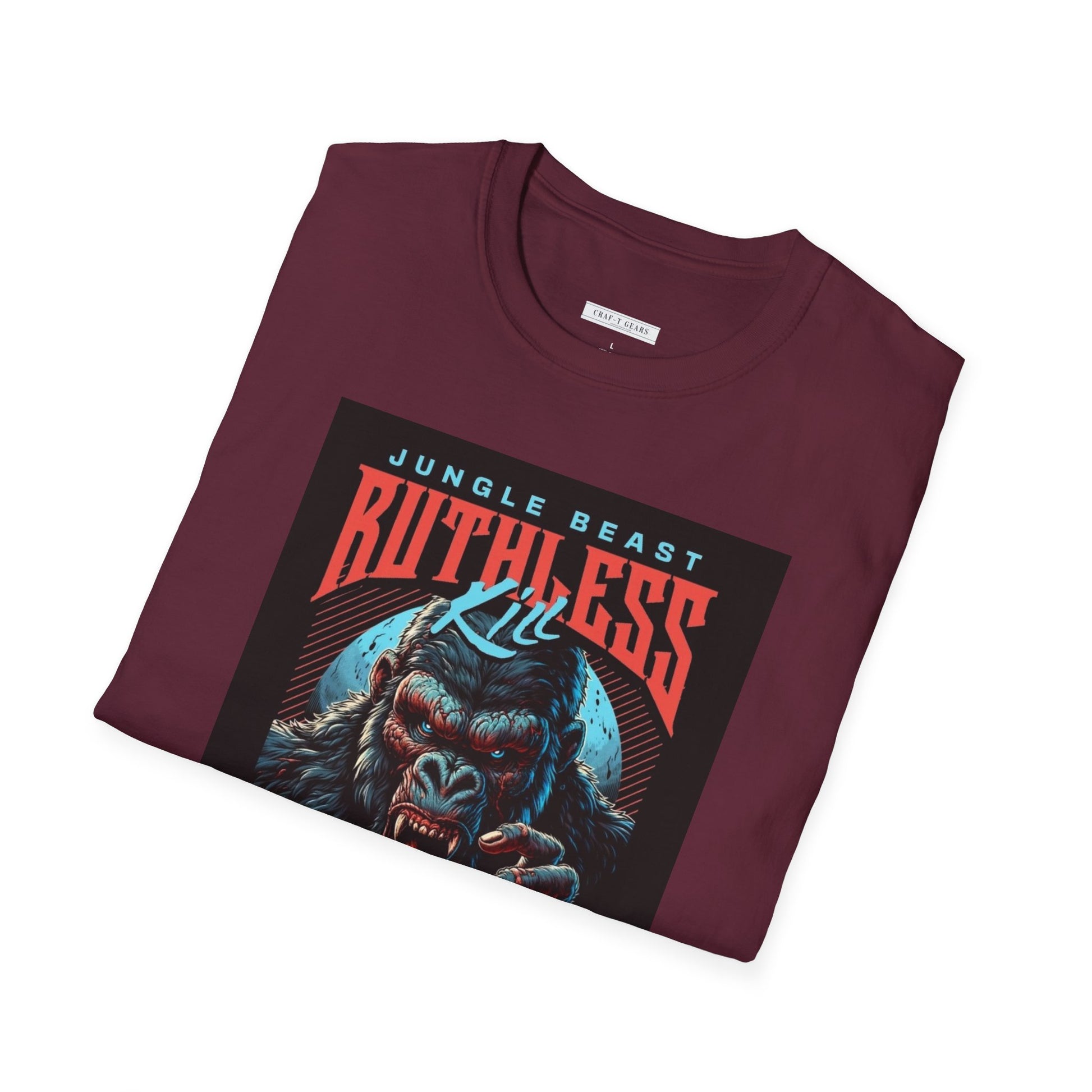 Jungle Beast Graphic T-Shirt - Ruthless Kill Design