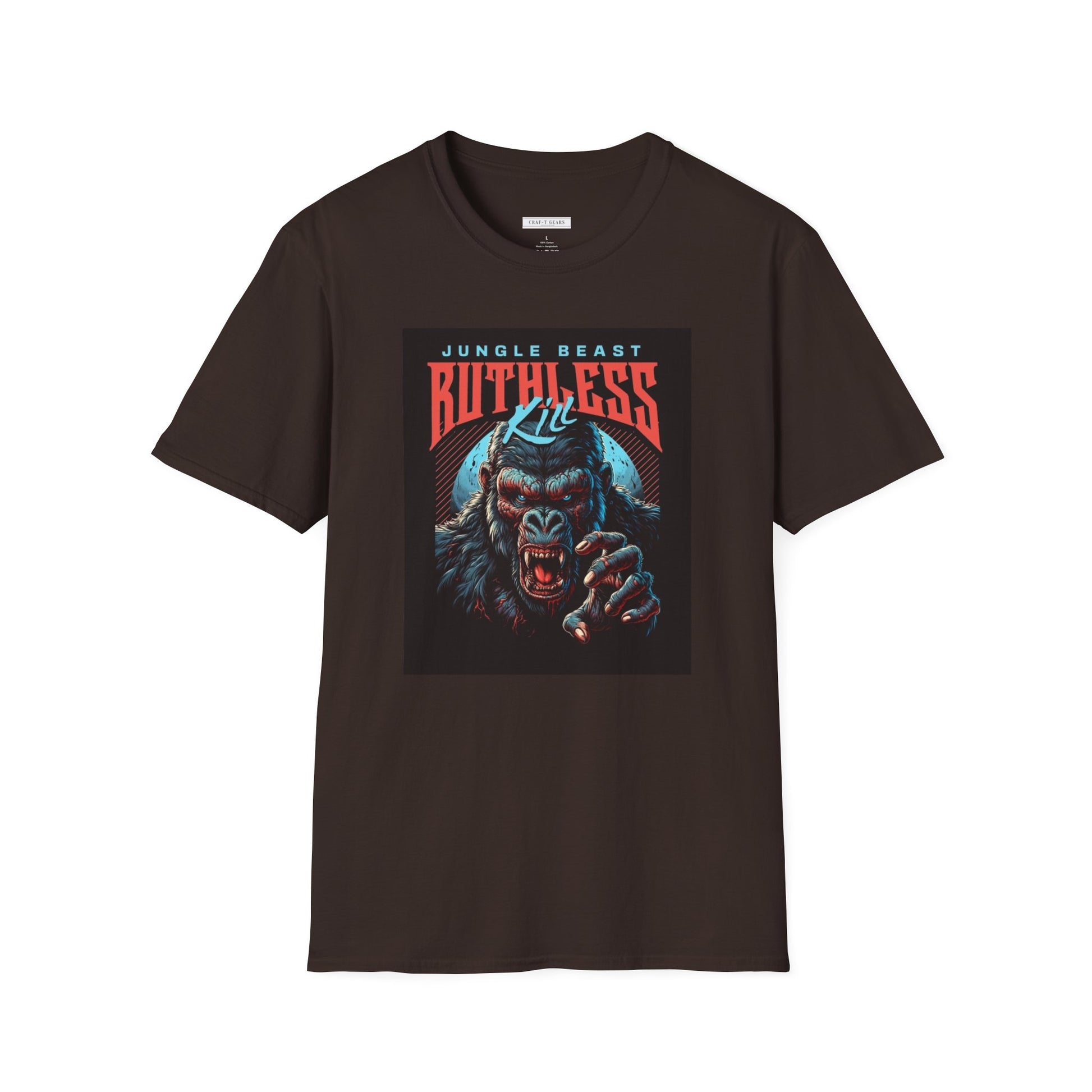 Jungle Beast Graphic T-Shirt - Ruthless Kill Design