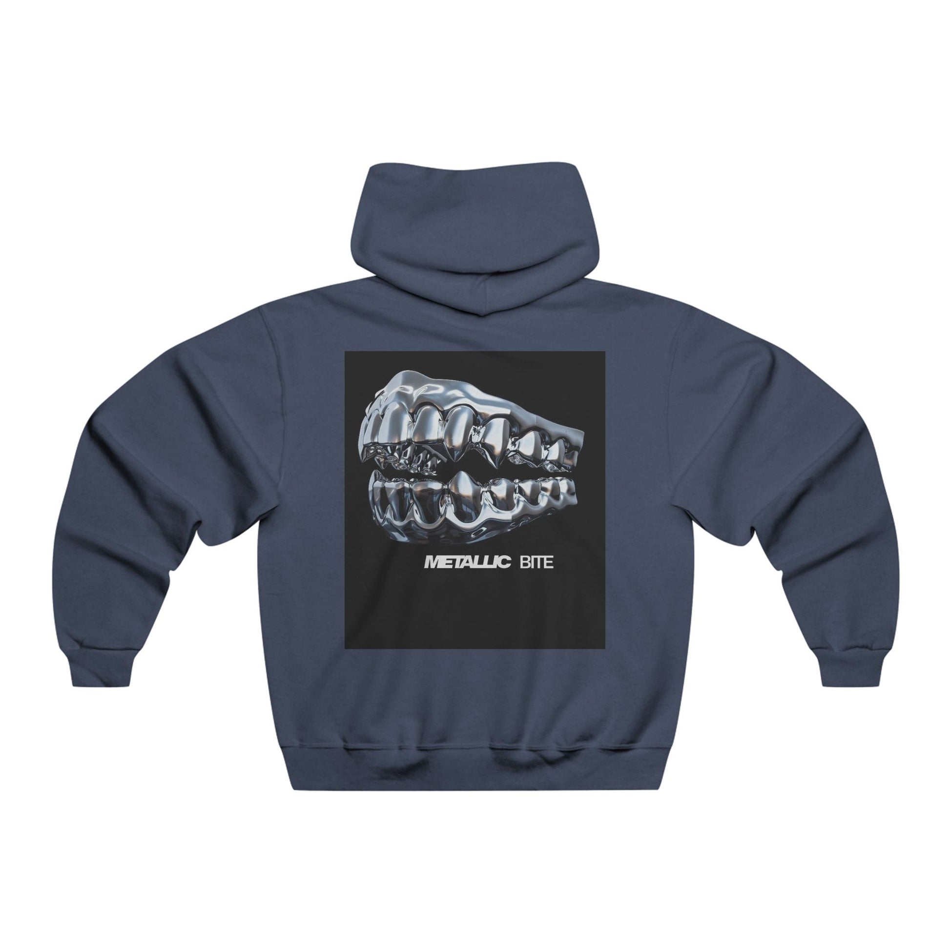 Streetwear Metallic Graphic Hoodie for Trendsetters
