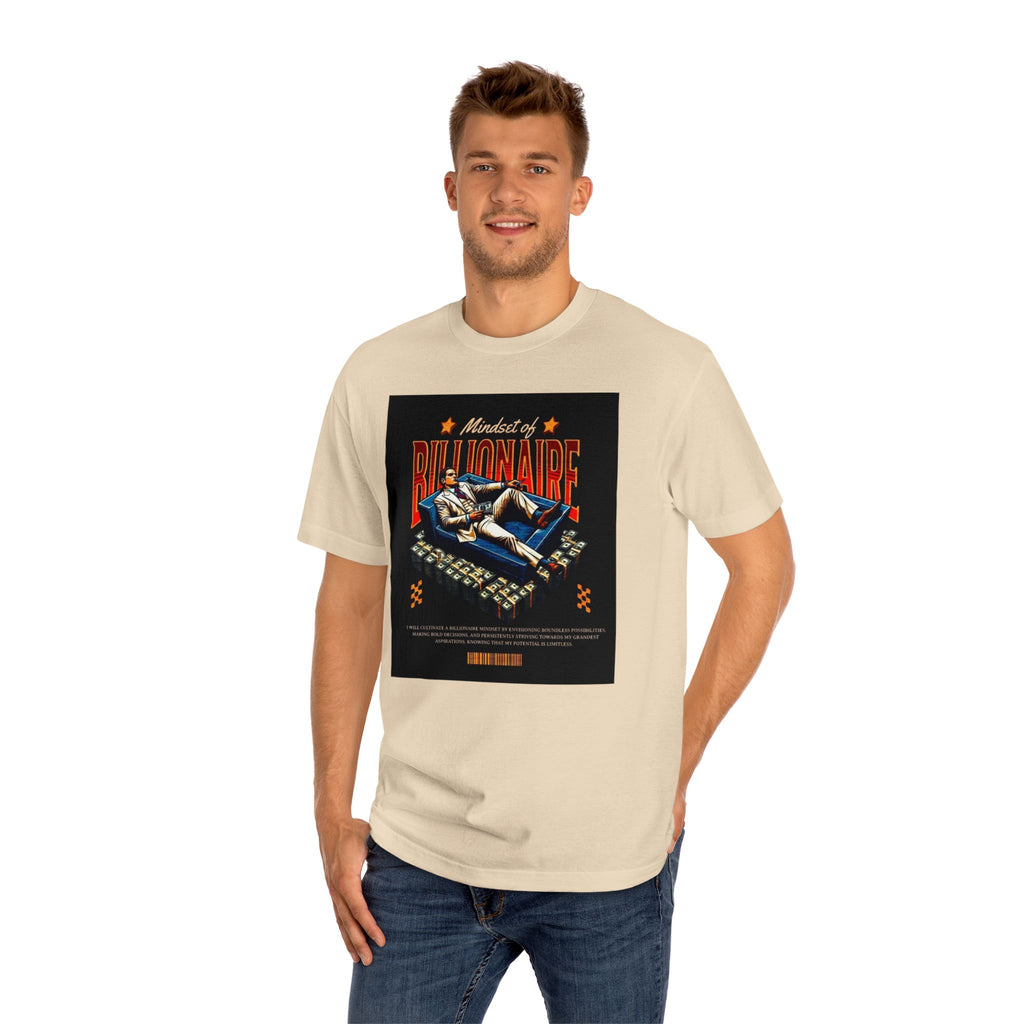 Mindset of Billionaire Unisex Classic Tee - Motivational Graphic T-Shirt