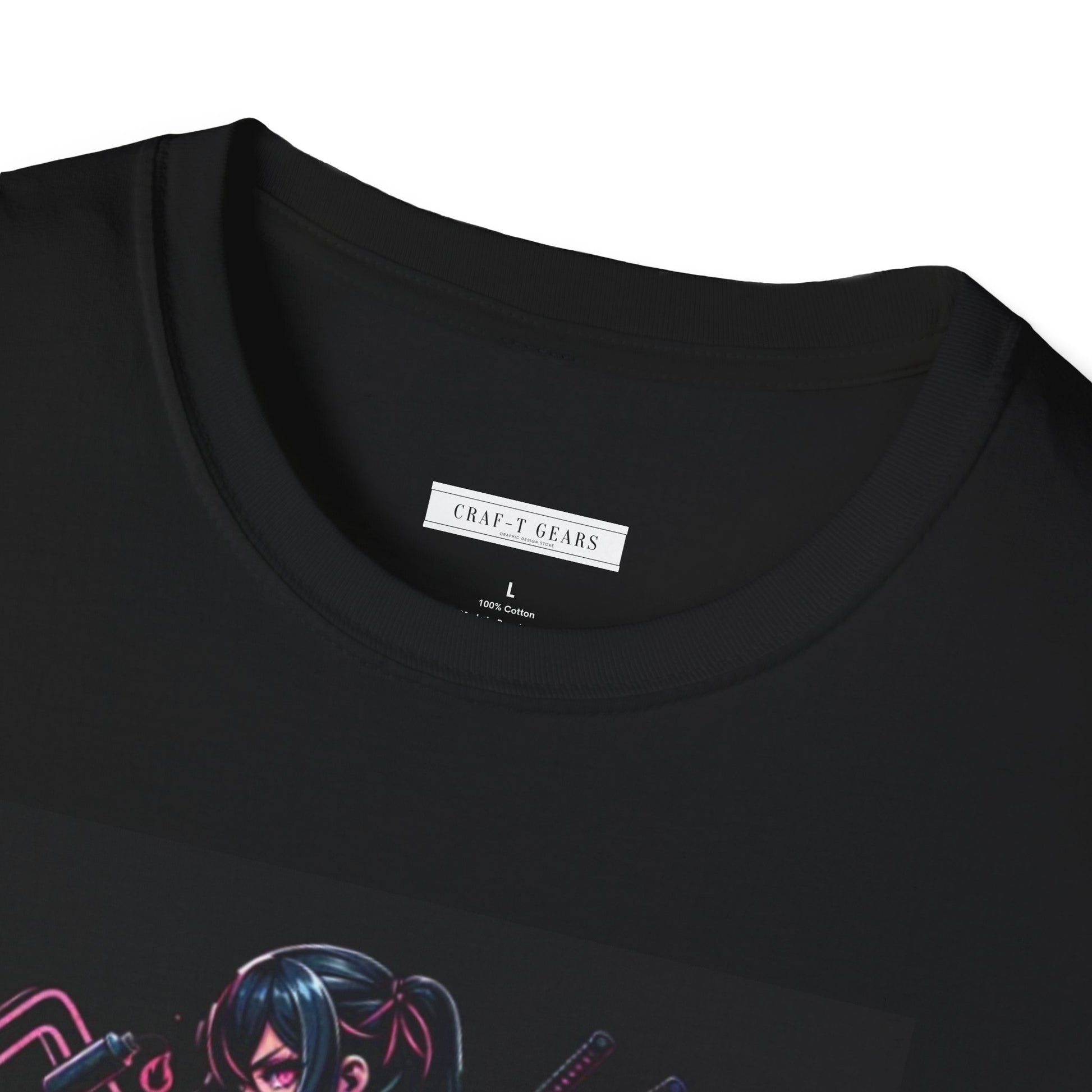 Samurai Vibe Women Softstyle T-Shirt - Perfect for Anime Lovers & Casual Wear