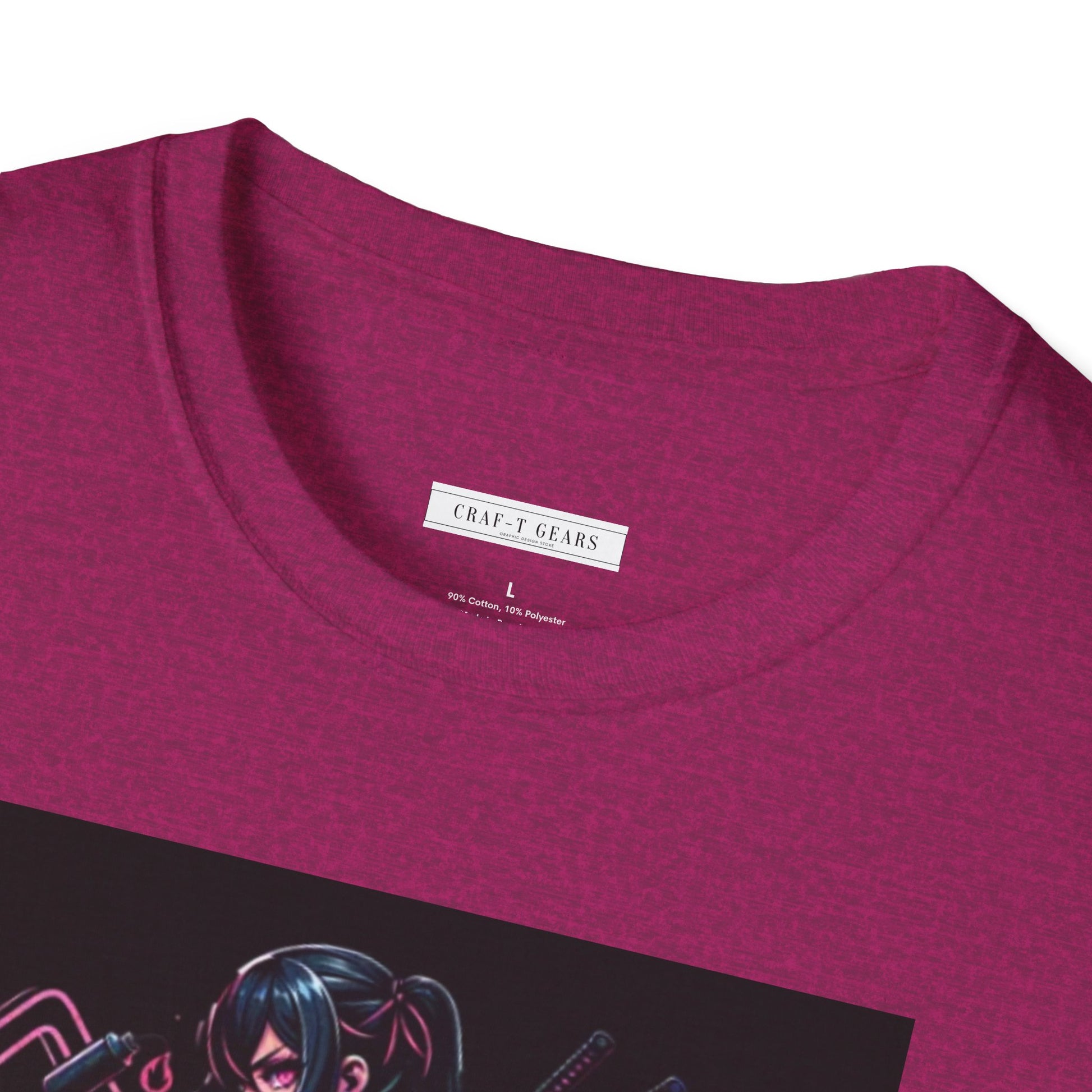 Samurai Vibe Women Softstyle T-Shirt - Perfect for Anime Lovers & Casual Wear