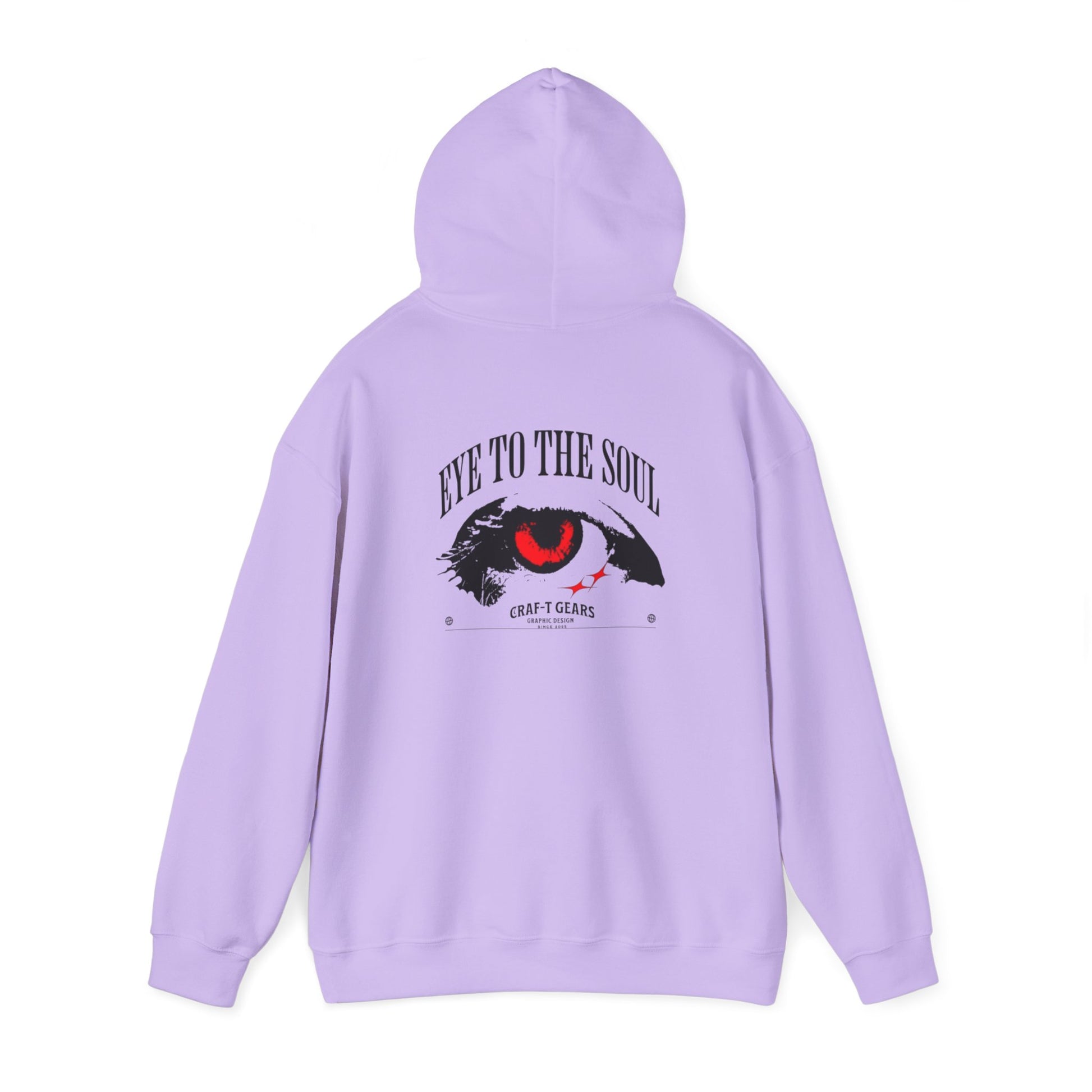 Men Heavy Blend™ Hooded Sweatshirt - 'The Eyes Tell a Story' Design