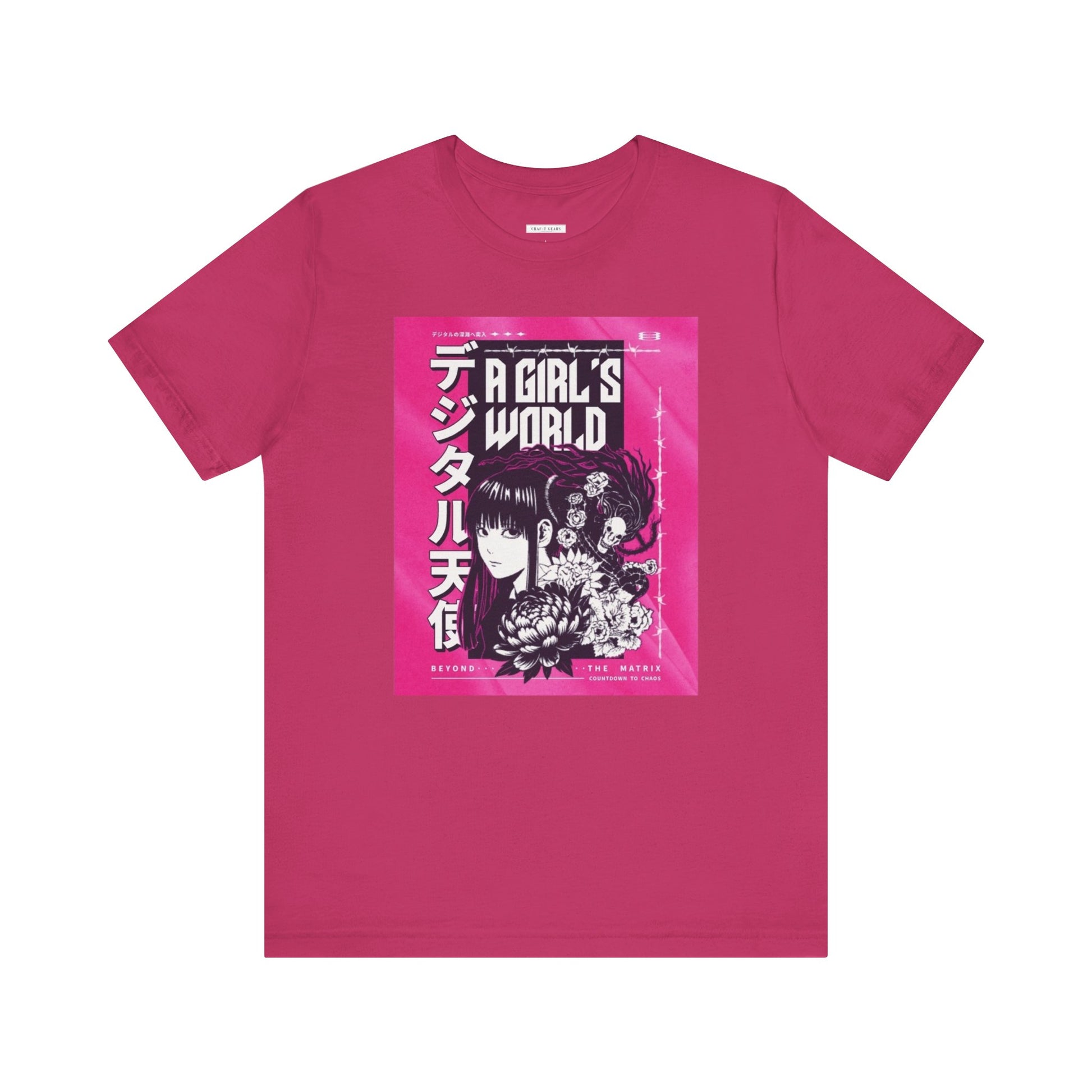 A Girl's World Graphic Tee - Women Short Sleeve T-Shirt