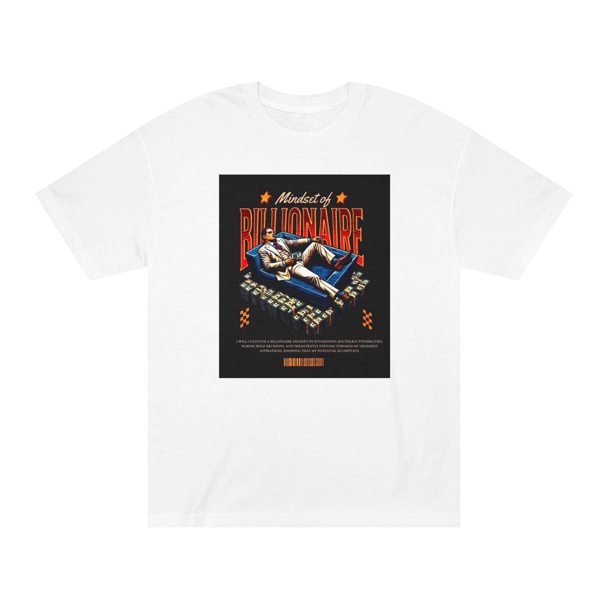 Mindset of Billionaire Unisex Classic Tee - Motivational Graphic T-Shirt