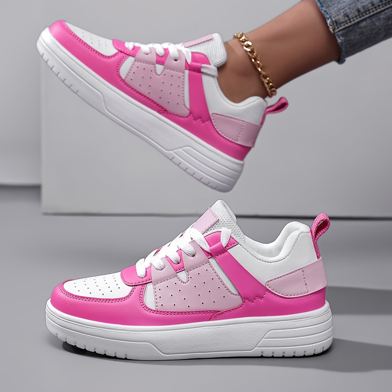 Womens Sneakers Slip On Walking Tennis Shoes, Breathable Running Shoes Lightweight Mesh Gym Shoes, Casual Non Slip Workout Shoes