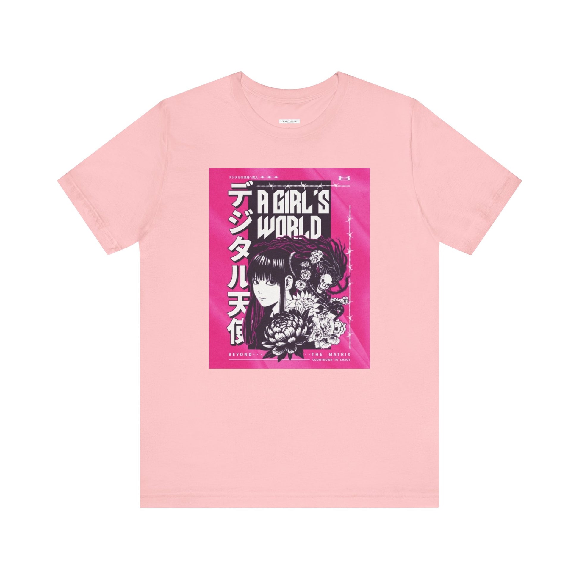 A Girl's World Graphic Tee - Women Short Sleeve T-Shirt