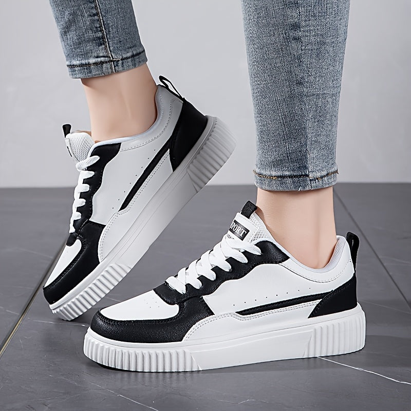 Women's Stylish & Lightweight Sneakers - Comfortable, Breathable Fabric Lining, Non-Slip Sole for All Seasons