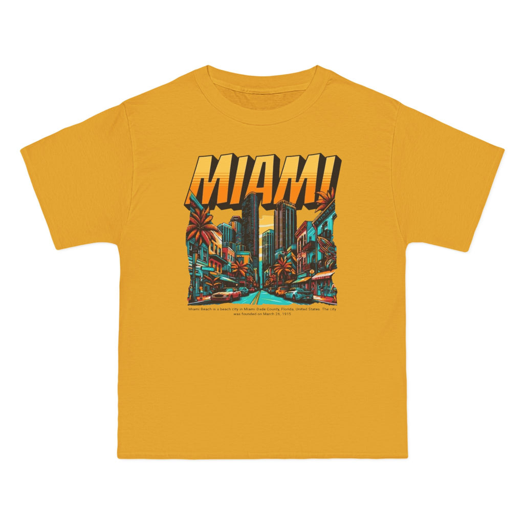 Miami Vintage Graphic T-Shirt - Perfect for Summer Adventures