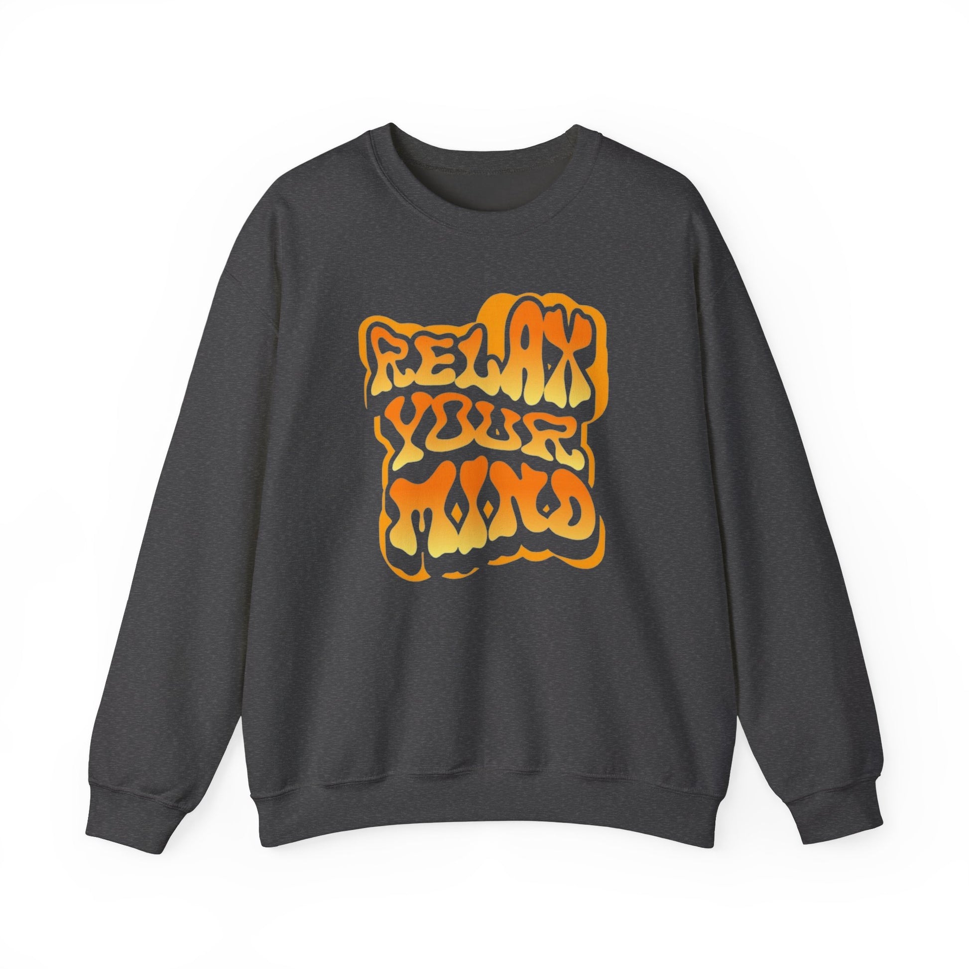 Retro Relax Your Mind Crewneck Sweatshirt | Cozy Unisex Graphic Sweater