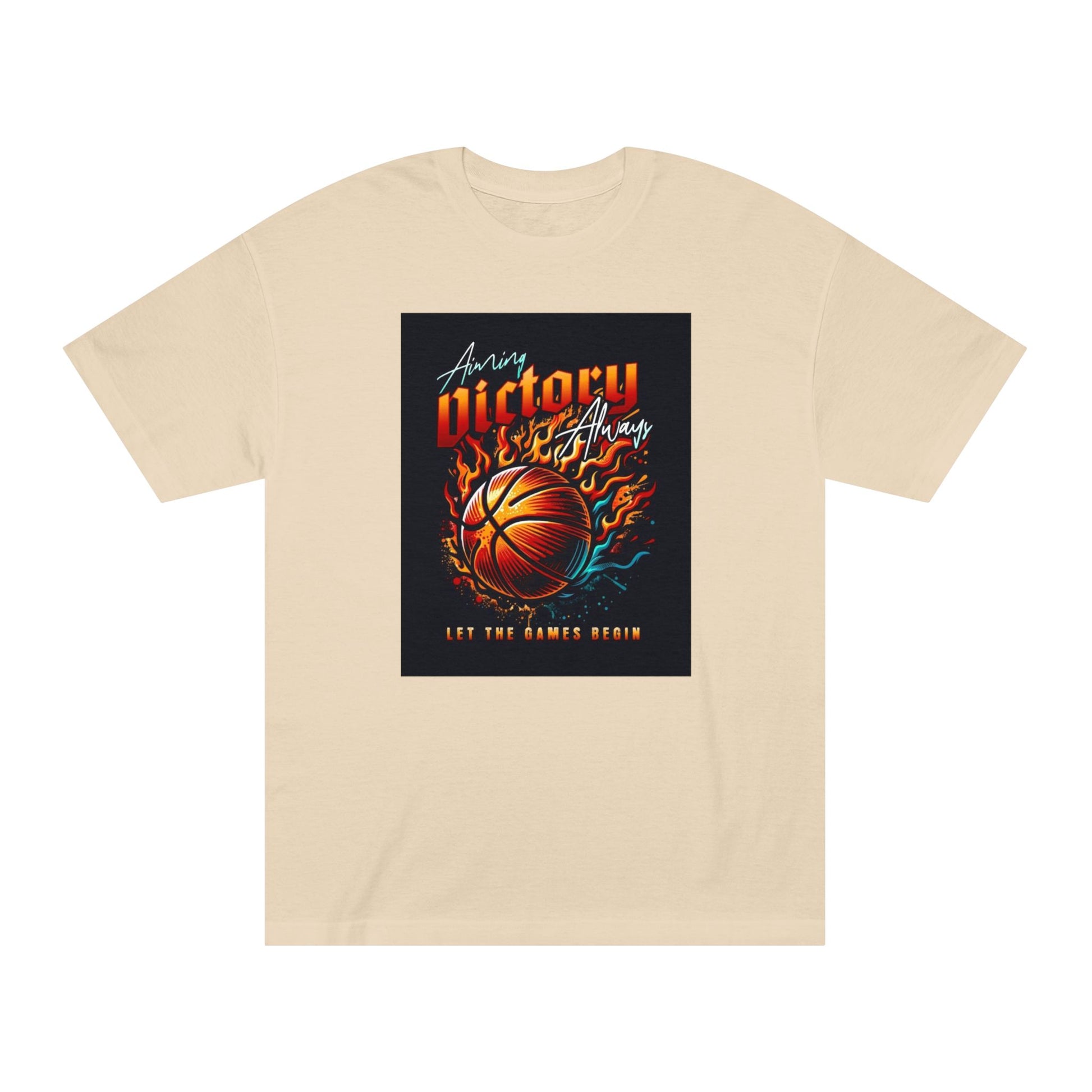 Victory Always Men's Classic Tee - Perfect for Basketball Fans