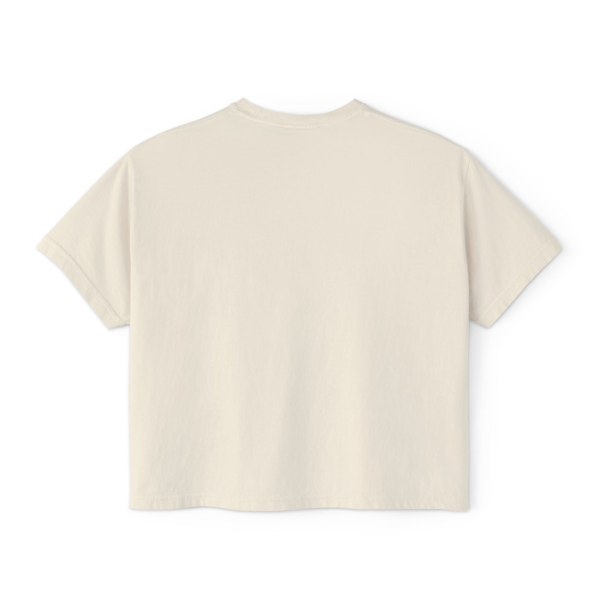 Graphic Boxy Tee - 'Grew On 2000s Era' Vintage Style Women's Top