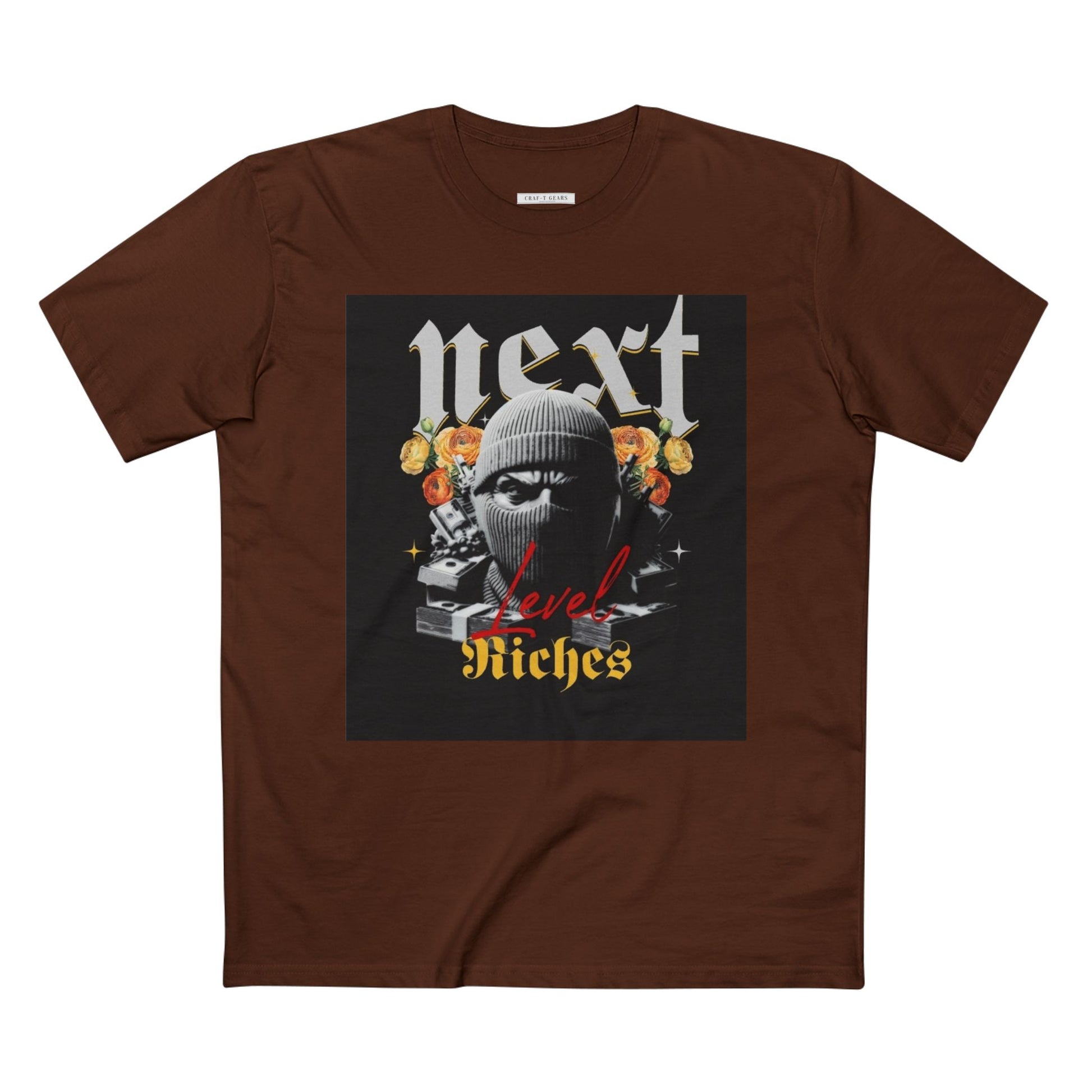 Next Level Riches Graphic Tee for Ambitious Men