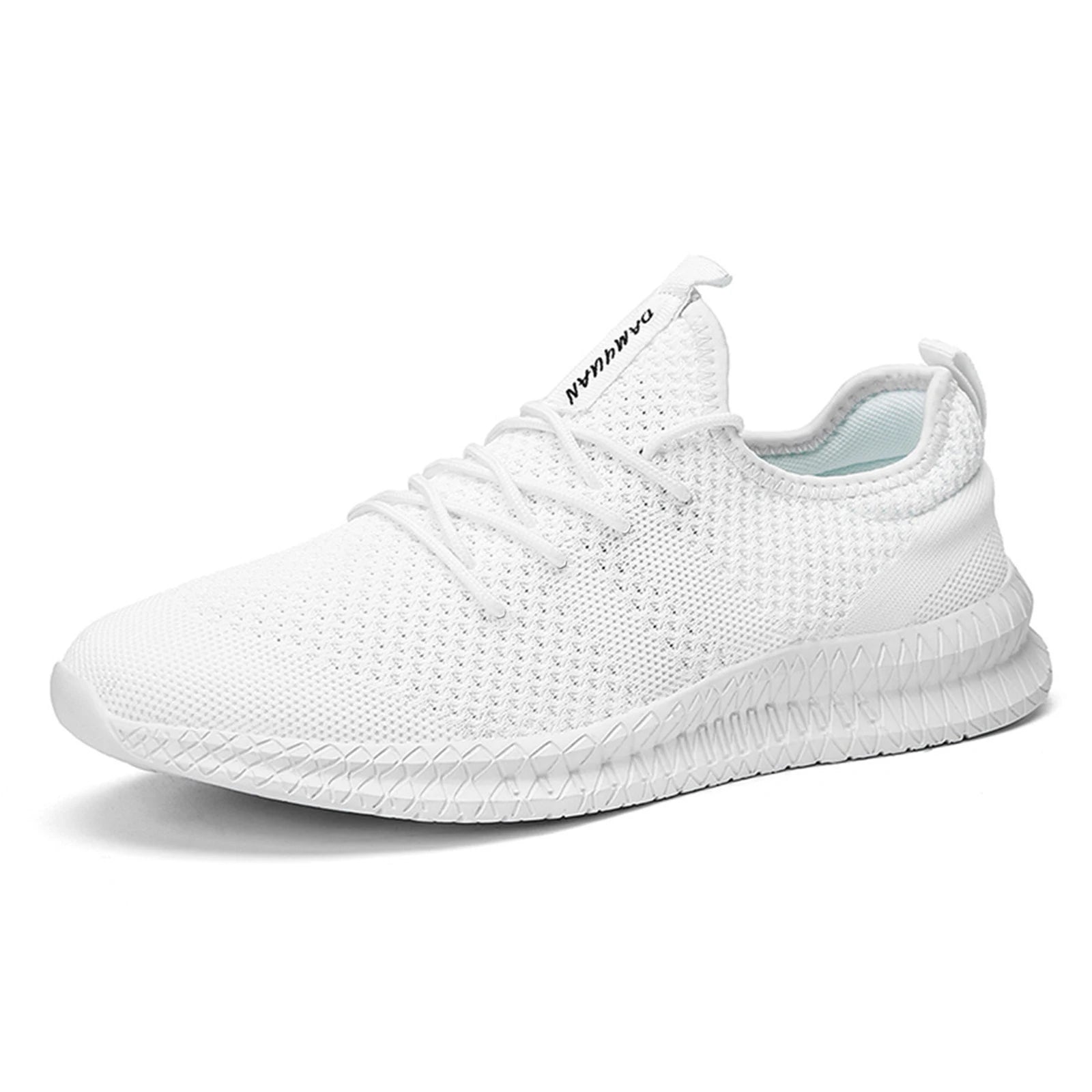 Fashion Men Sneakers Mesh Casual Shoes Lace-up Lightweight Comfortable Vulcanize Shoe Tennis Zapatillas Hombre Large Size 36-50