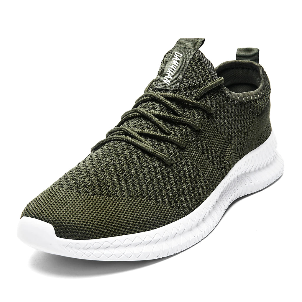 Fashion Men Sneakers Mesh Casual Shoes Lace-up Lightweight Comfortable Vulcanize Shoe Tennis Zapatillas Hombre Large Size 36-50