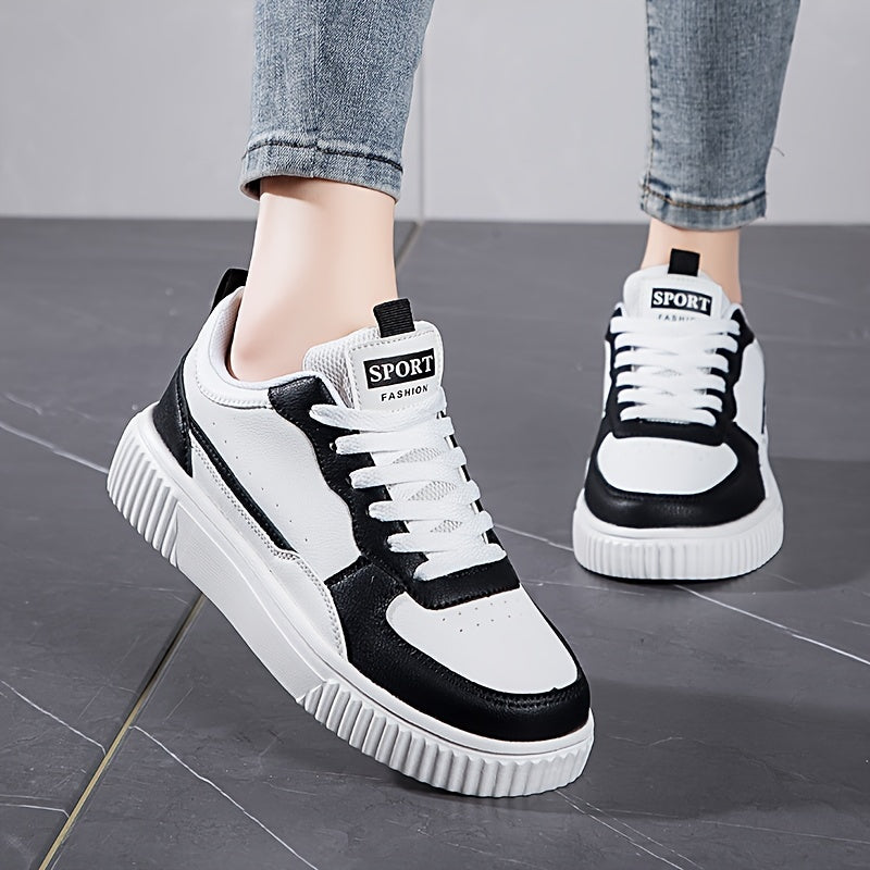 Women's Stylish & Lightweight Sneakers - Comfortable, Breathable Fabric Lining, Non-Slip Sole for All Seasons