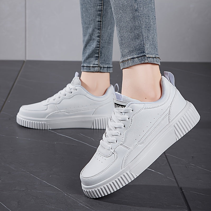 Women's Stylish & Lightweight Sneakers - Comfortable, Breathable Fabric Lining, Non-Slip Sole for All Seasons